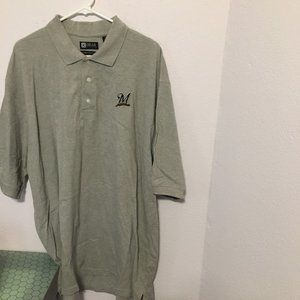 Milwaukee Brewers XXL tall Polo
